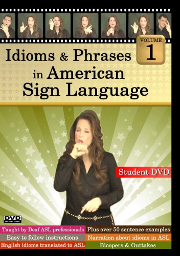 【中古】【未使用・未開封品】Idioms & Phrases in American Sign Language 1 [DVD]