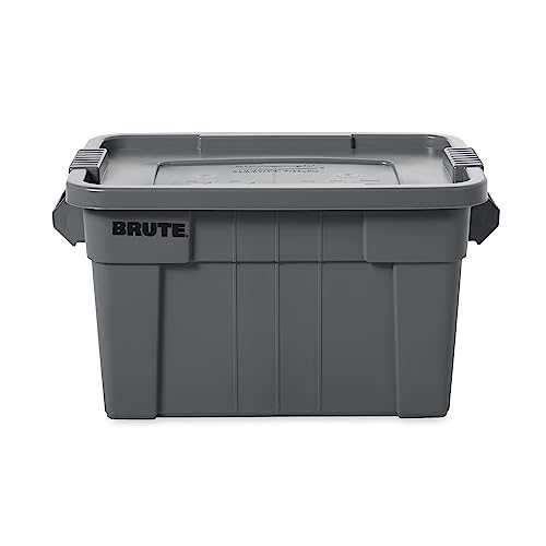 【中古】【未使用・未開封品】ラバーメイド(Rubbermaid) BRUTE トート ボックス(L) グレー FG9S3100GRAY