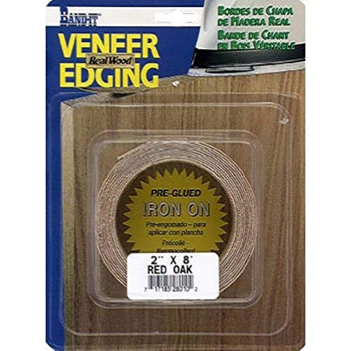【中古】【未使用・未開封品】Cloverdale28010Band-It Wood Veneer Edging-2X8 RED OAK VENER EDGING (並行輸入品)|AJIMURA-SHOP