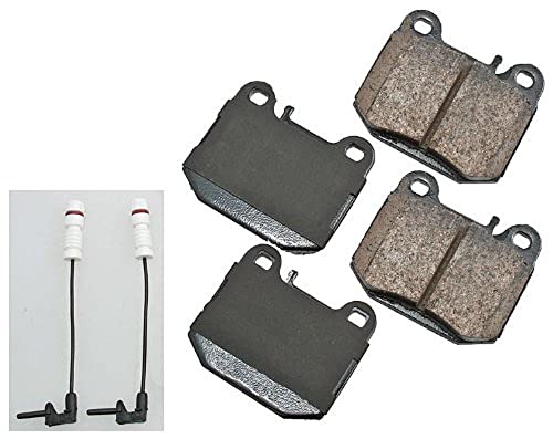 【中古】【未使用・未開封品】Akebono EUR874 ユーロ ウルトラ プレミアム セラミック ディスク ブレーキパッド キット