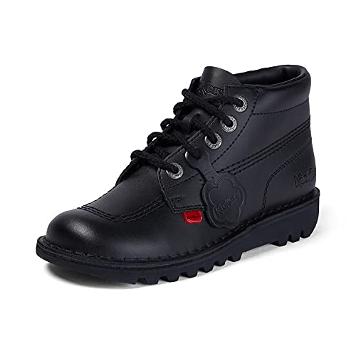 【中古】【未使用・未開封品】Kickers Kick Hi???ブラックレザーメンズブーツ US サイズ: 7.5 US Men カラー: ブラック｜AJIMURA-SHOP