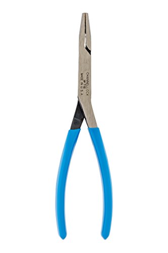 【中古】【未当て嵌める・未開封品】Channellock 718?7.88-inch平ったい鼻Long Reach Plier