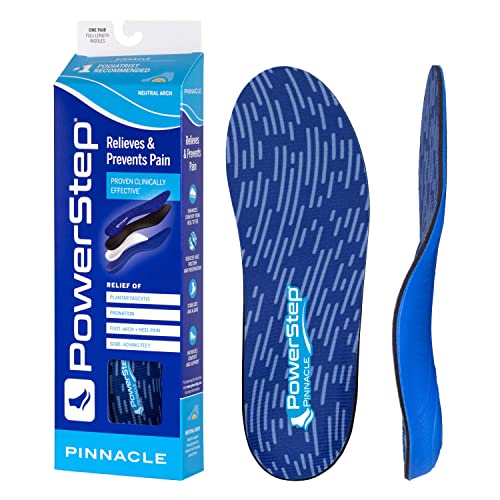 【中古】【未使用・未開封品】PowerStep Pinnacle ブルー Men 9-9.5, Women 11-11.5