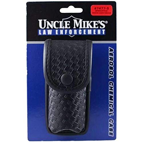 【中古】【未使用・未開封品】Uncle Mike 's Mirage Basketweave DutyスナップClose MKIII OCケース、ブラック