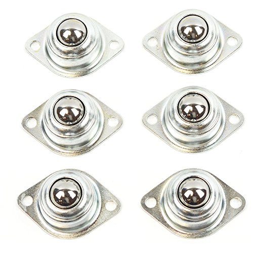 【中古】【未使用・未開封品】Big Horn 19100 Ball Bearing Rollers, 5/8-Inch Diameter, 6-Pack by Big Horn
