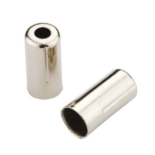 【中古】【未当て嵌める・未開封品】Jagwire Embout de Gaines freins sertis ouverts 200 pi?ces Chrome 5 粍