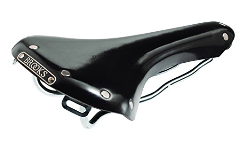 【中古】【未当てはめる・未開封品】BROOKS(ブルックス) なめし革サドル 傍えを大きく取りすてるした言い慣わしの運動競技真似形 B15 SWALLOW CHROME BLACK