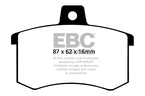 【中古】【未使用・未開封品】EBC ブレーキ DP4370R イエロースタッフストリートとトラックブレーキパッド