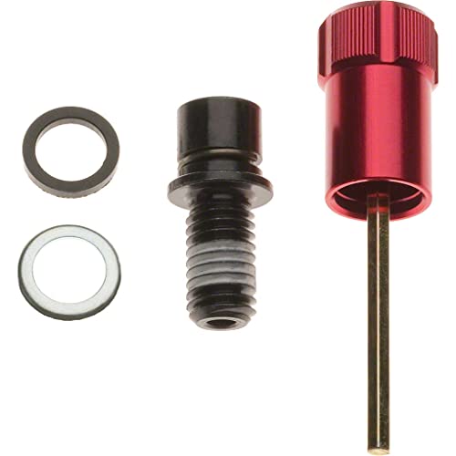 【中古】【未使用・未開封品】Rock Shox Rebound Adjuster Knob/Bolt Kit Aluminiumminum (Short), 114310645000 - Red by Rock Shox