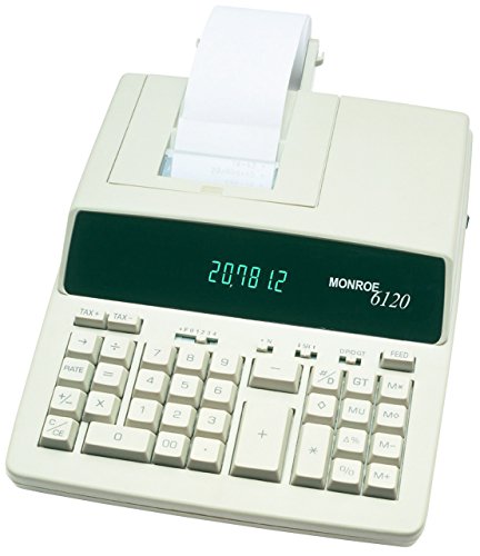 【中古】【未当て嵌める・未開封品】Monroe 6120 高耐久事務机とっ始め刷り上げる計算器 加えること器械