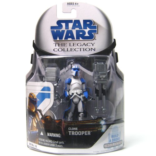 【中古】【未使用・未開封品】Clone Trooper with Cip-Quad Legacy Collection (Build-a-Droid) Star Wars Action Figure
