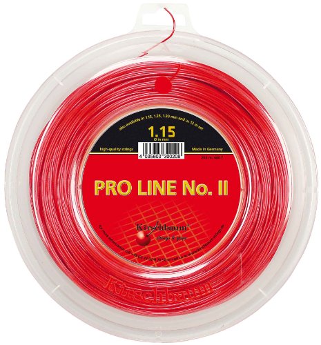 【中古】【未当て嵌める・未開封品】Kirschbaum(キルシュバウム) Pro Line II red 115-200m roll KB-PL-2-R 赤いこと 115