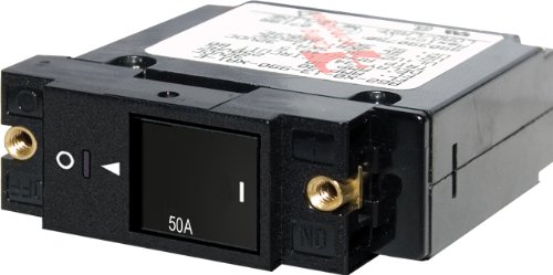 【中古】【未使用・未開封品】Blue Sea Systems Aシリーズ リミテッドオフ フラットロッカー 単極 50A サーキットブレーカー