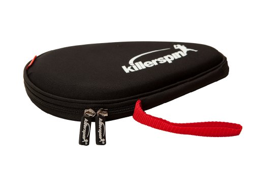 【中古】【未当て嵌める・未開封品】Killerspin 捉え所のないピンポンパドル御徒面子 卓球容れもの ピンポンパドル2本まで納める能力のある