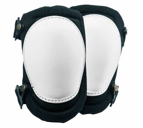 【中古】【未使用・未開封品】Custom Leathercraft V237 Swivel Kneepads, Stitched, Plastic Cap by Custom Leathercraft