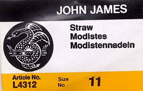 【中古】【未使用・未開封品】Colonial Needle 25 Count John James Milliners/Straw Uncarded Needles, Size 11 by Colonial Needle｜AJIMURA-SHOP 7,860円