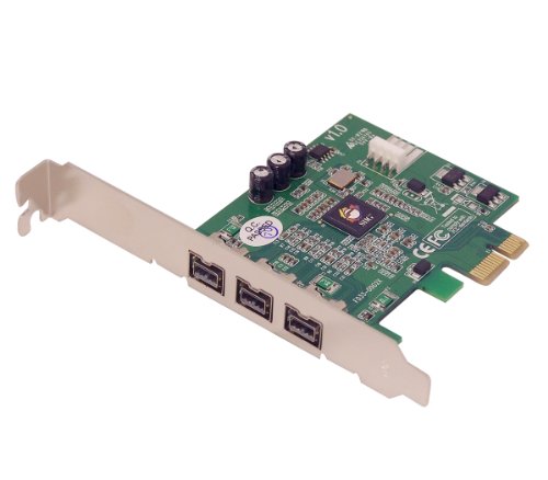 【中古】【未当て嵌める・未開封品】SIIG NN-FW0012-S1 - FireWire adapter - PCIe low profile - FireWire 800 x 3 グラフィックボード-パソコン・周辺機器-PCパーツ