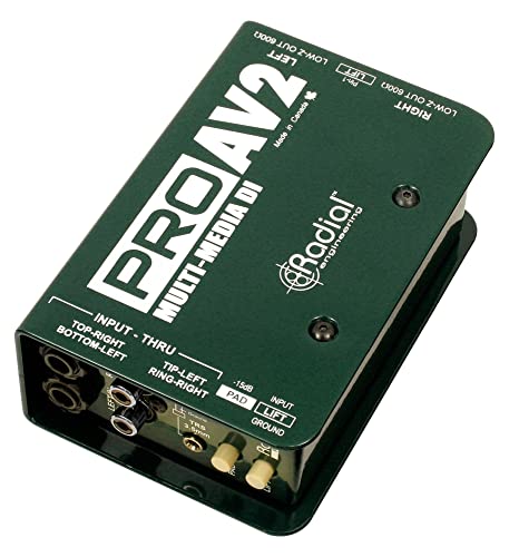 【中古】【未使用・未開封品】Radial Engineering ProAV2 Stereo Direct Box|AJIMURA-SHOP