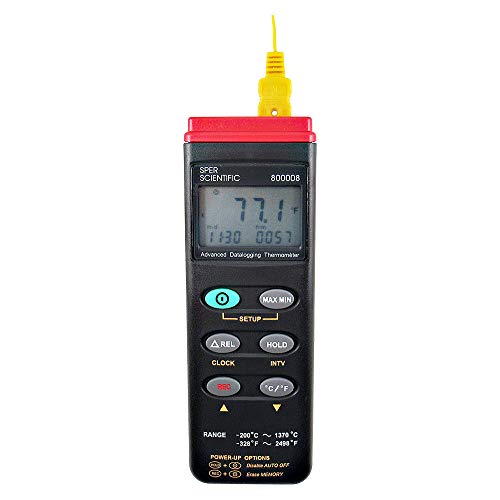 【中古】【未使用・未開封品】Sper Scientific 800008 Type K Thermocouple Thermometer with RS232 Output