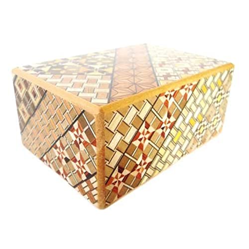 【中古】【未使用・未開封品】Japanese Yosegi Puzzle Box 4 Sun 12 Moves by Japanese Puzzle Boxes｜AJIMURA-SHOP