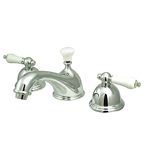 【中古】【未使用・未開封品】Kingston Brass KS3961PL Two Handle 8 in. to 16 in. Widespread Lavatory Faucet with Brass Pop-up|AJIMURA-SHOP