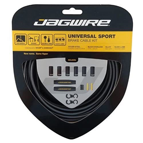 【中古】【未使用・未開封品】JAG WIRE(ジャグワイヤー) Universal Sport Brake Cable Kit ブラック UCK400