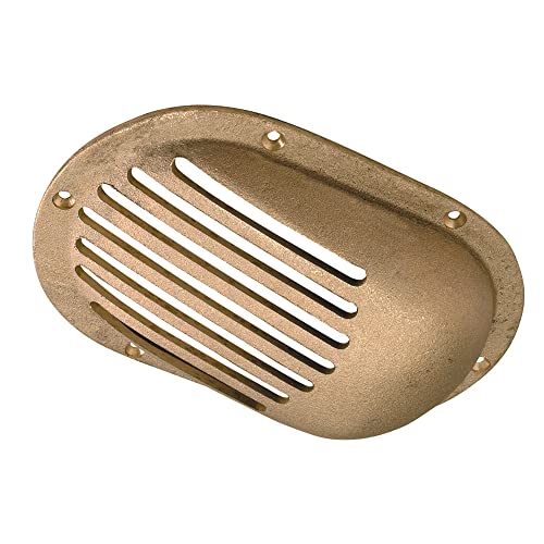 【中古】【未当て嵌める・未開封品】Perko 8\" X 5-1/8\"" Scoop Strainer Bronze Made In The Usa"