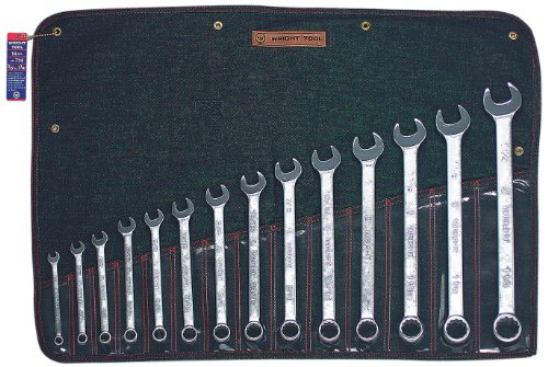 【中古】【未当て嵌める・未開封品】Wright Tool 714 Wrightgrip 14-Piece 12-Point Combination Wrench Set by Wright Tool