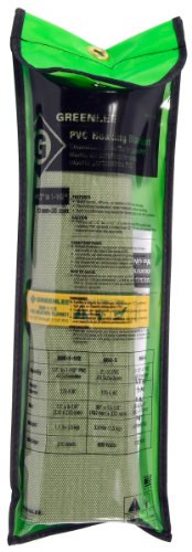 【中古】【未当て嵌める・未開封品】Greenlee 860-1 PVC熱する毛布、1/2 1-1 / 2in静電容量、薄墨色
