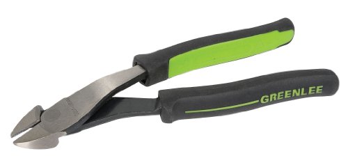 【中古】【未使用・未開封品】Greenlee 0251-08AM High Leverage Diagonal Cutting Pliers, Angled Molded Grip, 8 by Greenlee 18,515円