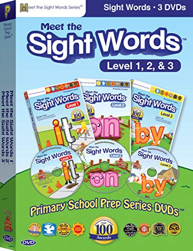 【中古】【未使用・未開封品】Preschool Prep Series: Sight Words Pack (Meet the Sight Words 1-3) [DVD]