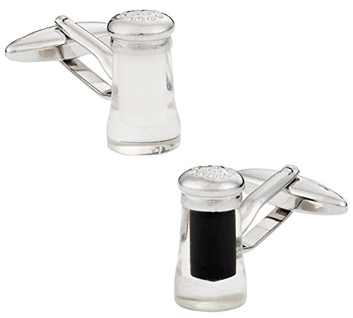 【中古】【未使用・未開封品】Cuff - Daddy Salt & Pepper Foodie Cufflinks withプレゼンテーションボックス