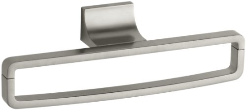 【中古】【未使用・未開封品】(Vibrant Brushed Nickel) - Kohler K-11587-BN Loure Towel Ring, Vibrant Brushed Nickel 57,284円