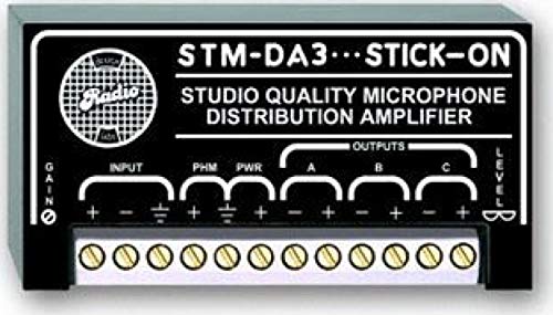 【中古】【未当てはめる・未開封品】RDL STM-DA3 Mic Distribution Amplifier Electrical and Audio Isolation, Studio Quality Low Noise - Power Supply Included by RDL