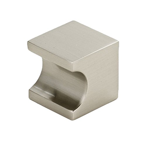 【中古】【未使用・未開封品】(Satin Nickel) - Alno A853-1-SN Contemporary II Modern Knobs, 2.5cm, Satin Nickel