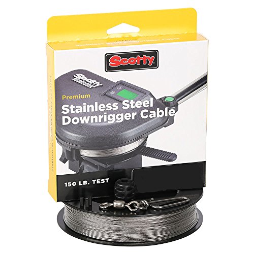 【中古】【未当て嵌める・未開封品】Scotty 200フィート Premium Stainless Steel Replacement Cable
