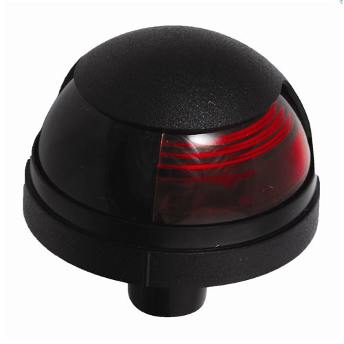 【中古】【未使用・未開封品】Attwood Pulsarﾃ｢ﾂﾂ｢ 1-Mile Deck Mount Red Sidelight - 12V - Black Housing by attwood