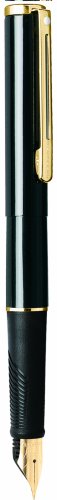 【中古】【未使用・未開封品】Sheaffer Agio コンパクト万年筆 ミディアムニブ カートリッジ付き ブラックラッカー仕上げ 22Kゴールドプレートトリム (SH/9002-0) 21,110円