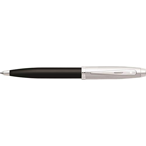 【中古】【未使用・未開封品】Sheaffer 100 Series Ballpoint Pen Brushed Chrome Cap Black Barrel - Nickel Trim ボールペン (並行輸入品)