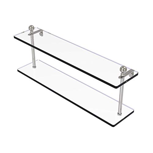 【中古】【未使用・未開封品】Mambo Collection 22 Inch Two Tiered Glass Shelf - MA-2/22-SN