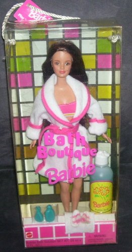 【中古】【未当て嵌める・未開封品】Bath Boutique Barbie Doll by Mattel