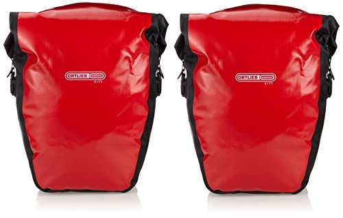 【中古】【未使用・未開封品】ORTLIEB(オルトリーブ) バックローラー シティ レッド 40L(ペア) サイドバッグ 【並行輸入品】F5001