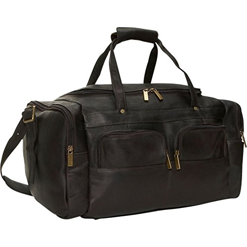 【中古】【未使用・未開封品】デビッド・キング＆カンパニー302C 19インチのx 9.5。マルチポケットDuffel-カフェで｜AJIMURA-SHOP