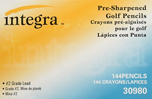 【中古】【未使用・未開封品】(1 Box) - Integra Golf Pencil, 8.9cm Pre Sharpened, 144/Box, Yellow (ITA30980)｜AJIMURA-SHOP