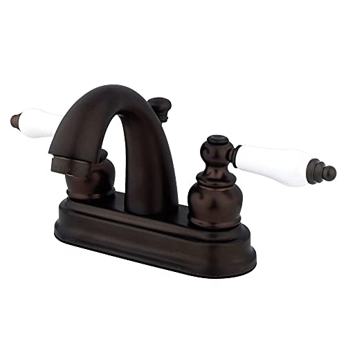 【中古】【未使用・未開封品】Kingston Brass KB5615PL Two Handle 4 in. Centerset Lavatory Faucet with Retail Pop-up