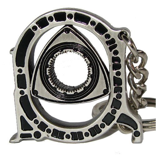 【中古】【未使用・未開封品】Rotary13B1 ロータリーエンジンハウジングキーチェーン - サテンシルバー