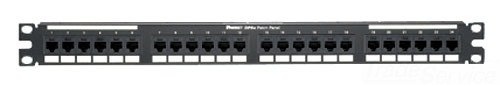 【中古】【未当て嵌める・未開封品】Panduit DP6 PLUS - Patch panel - 1U - 19\" - 24 ports"
