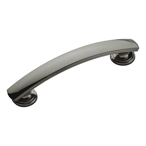 【中古】【未使用・未開封品】(3.78 Inch, Black Nickel) - Hickory Hardware P2141-BLN American Diner Cabinet Pull, 9.6cm , Black Nickel