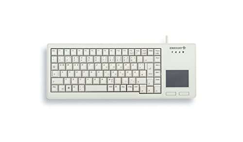 【中古】【未使用・未開封品】Cherry XS Touchpad Keyboard US GREY