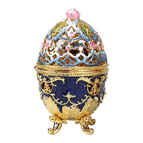 【中古】【未使用・未開封品】Design Toscano Hummingbird Enameled Egg by Design Toscano|AJIMURA-SHOP